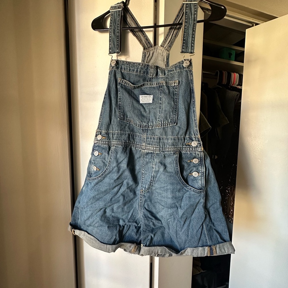 Levi's Blue Denim Jumpsuit